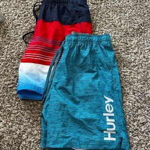 2 Pairs of Hurley Swimsuits, Size XL